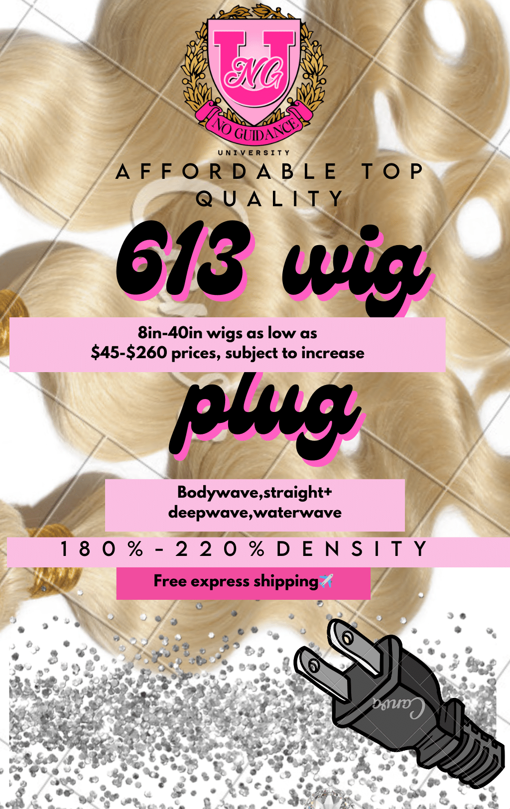 Affordable 613 Wig Plug