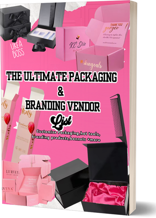 Ultimate Packaging & Branding Vendor List